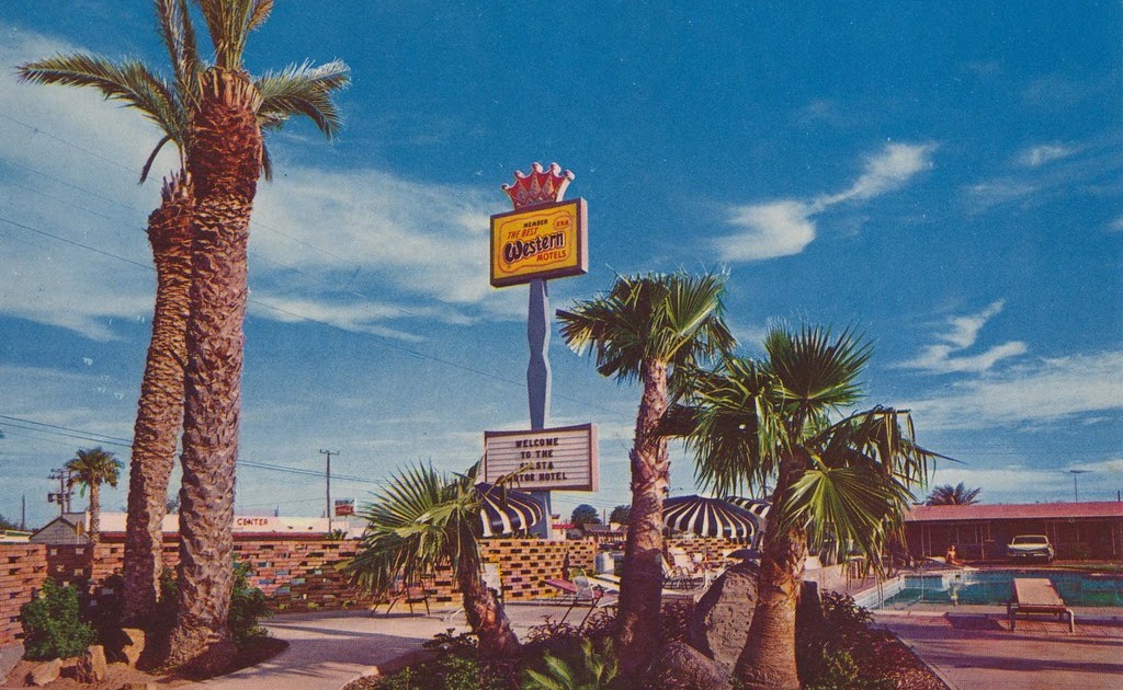 The Cardboard America Motel Archive: Siesta Motor Hotel - Laredo, Texas