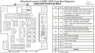 2003 Mitsubishi Lancer Fuse Box Diagram : Fuse Box 2002 Mitsubishi