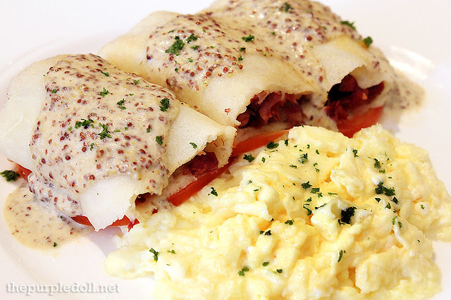 Homemade Corned Beef Stuffed Blinis P325