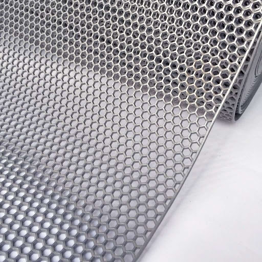 Lưới inox đục lỗ lục giác