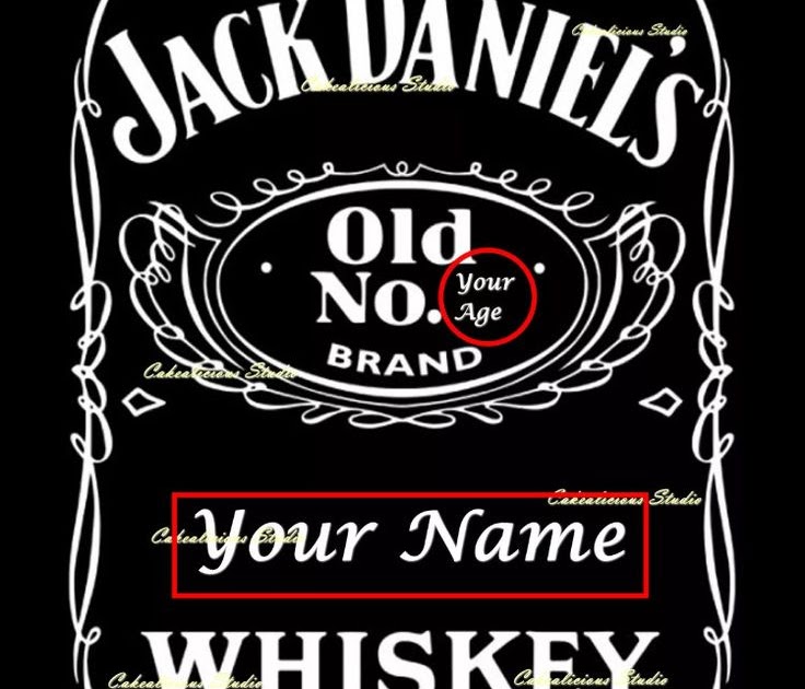 30 Jack Daniels Personalized Label - Labels Design Ideas 2020