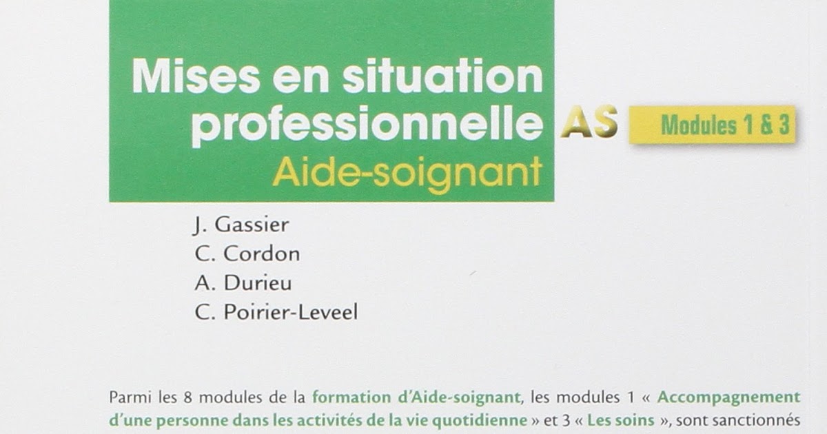 Exemple Msp Aide Soignante Module 1  Le Meilleur Exemple