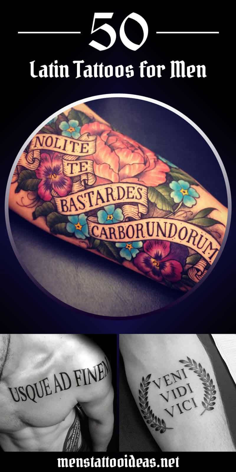 Gratis Unduh Gambar Latin Tattoos For Men Ideas And Designs For Guys Terkeren oleh Cikimm.com