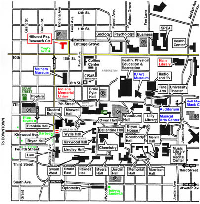 Iu Campus Map Pdf | Baltimore Map