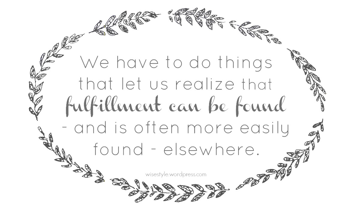 fulfillment quote art