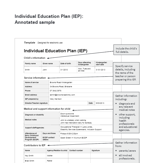 Sample Iep Plan For Dyslexia New Sample h