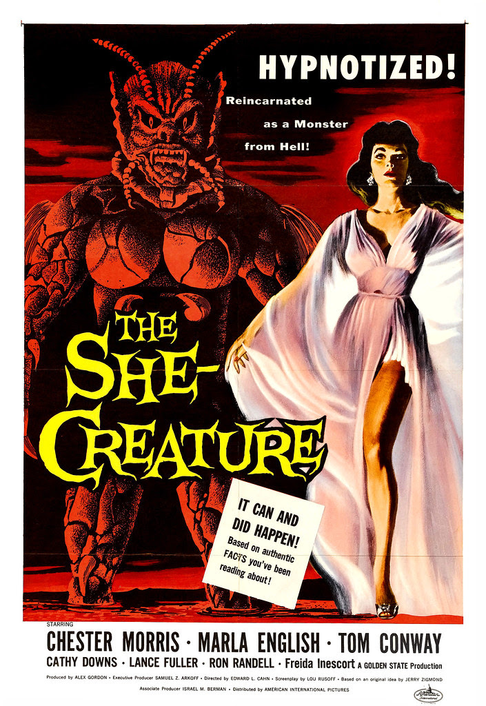 Albert Kallis - The She-Creature (American International, 1956) One Sheet