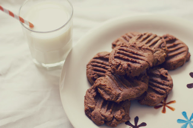 peanut butter cocoa cookies