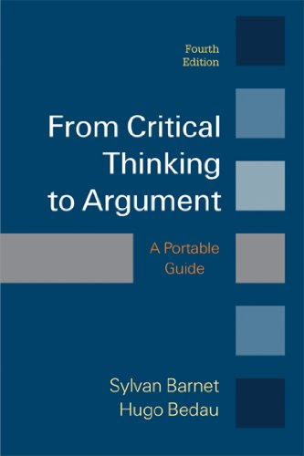 argument in critical thinking pdf