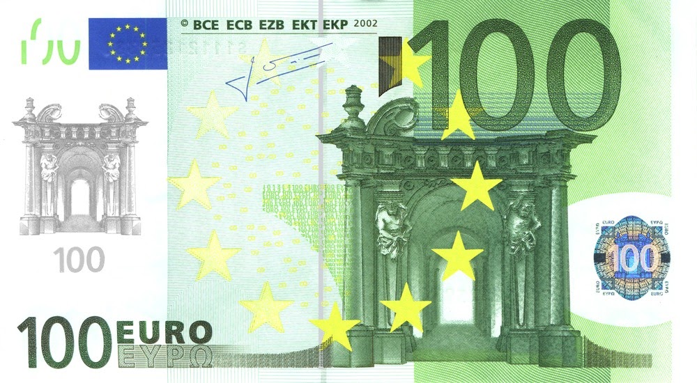 100 Euro Schein Drucken : 100 Euro Schein Druckvorlage : Spielgeld