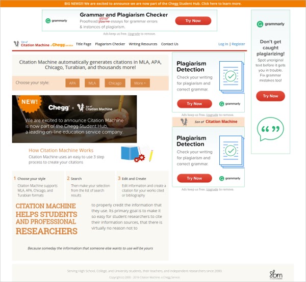 Automatic Bibliography Maker