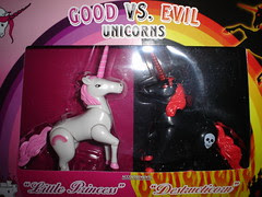 good vs evil unicorns