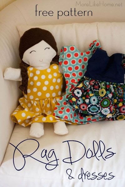 More Like Home: Rag Doll Dress Tutorial