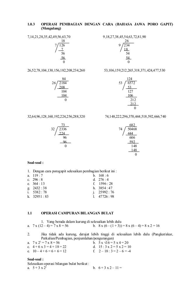 Soal perkalian kelas 3 pdf