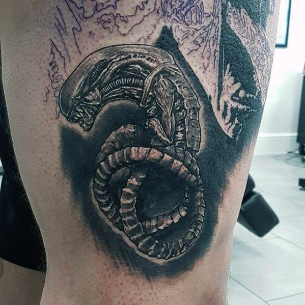 Татуировка Alien