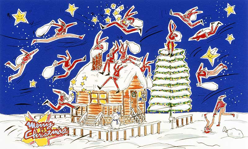 おしゃれ クリスマス 家 イラスト Hōmuaidea