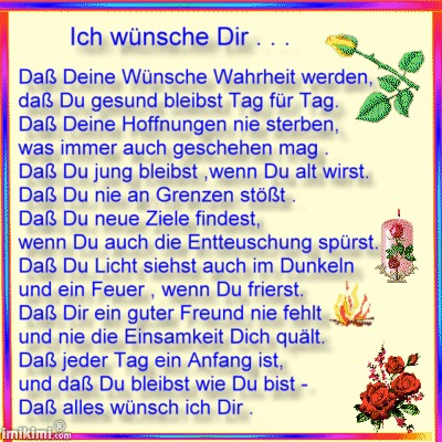 Geburtstagsspruch Uhr mariaangierosa blog