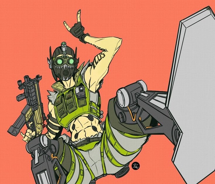 Apex Legends Octane Face Comic