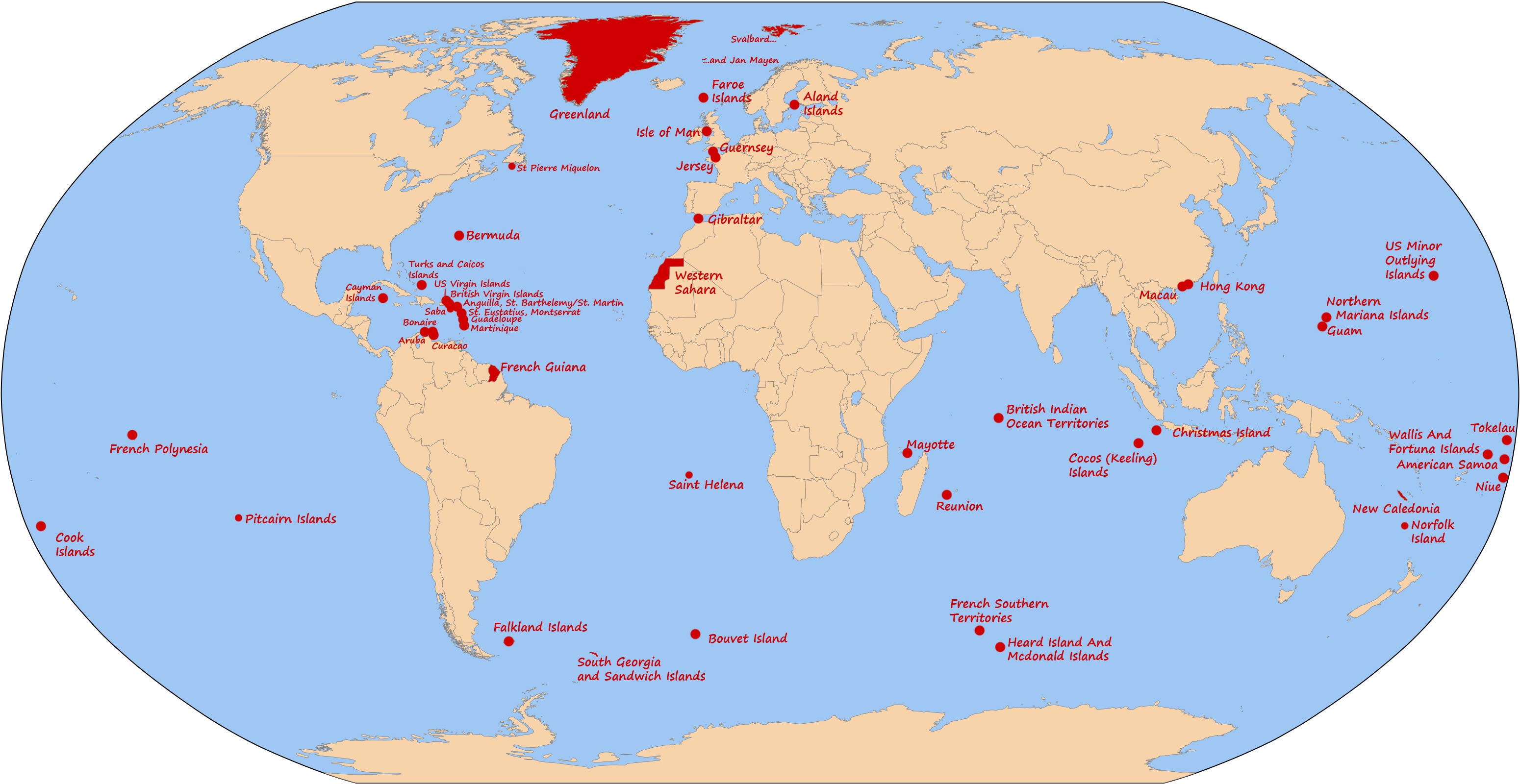 World Map Showing Islands | Images and Photos finder