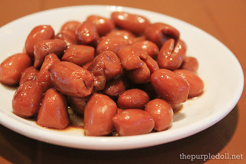 Complimentary Peanuts