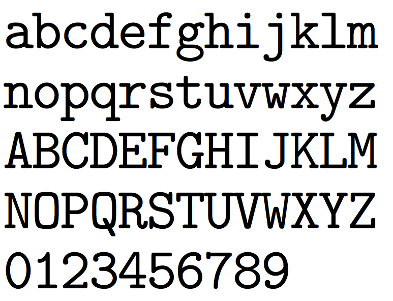 11+ Inspirasi Computer Font