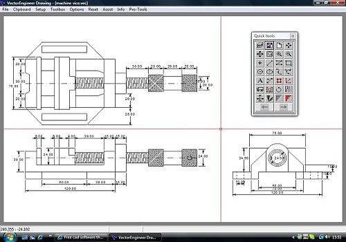 Logiciel gratuit dessin industriel