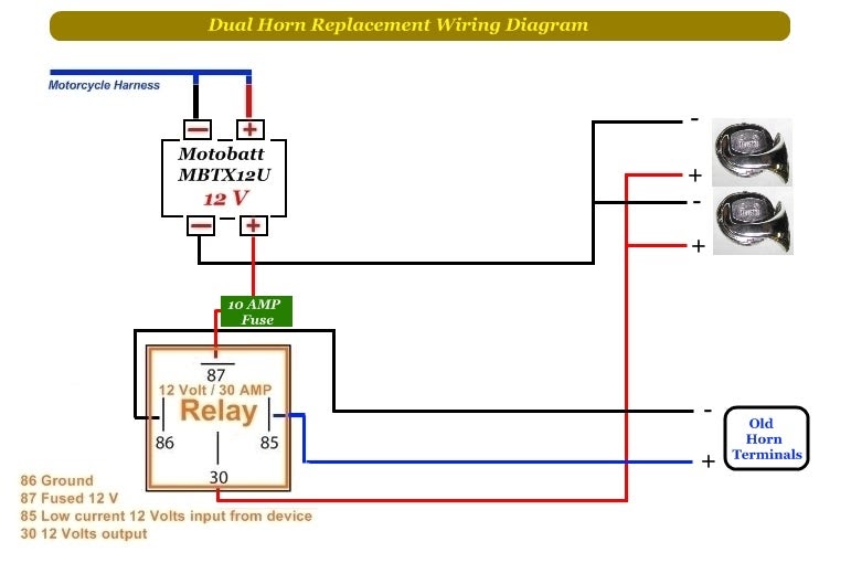 30 Amp Relay Wiring Diagram Bosch Relay 12v 30a Wiring Diagram