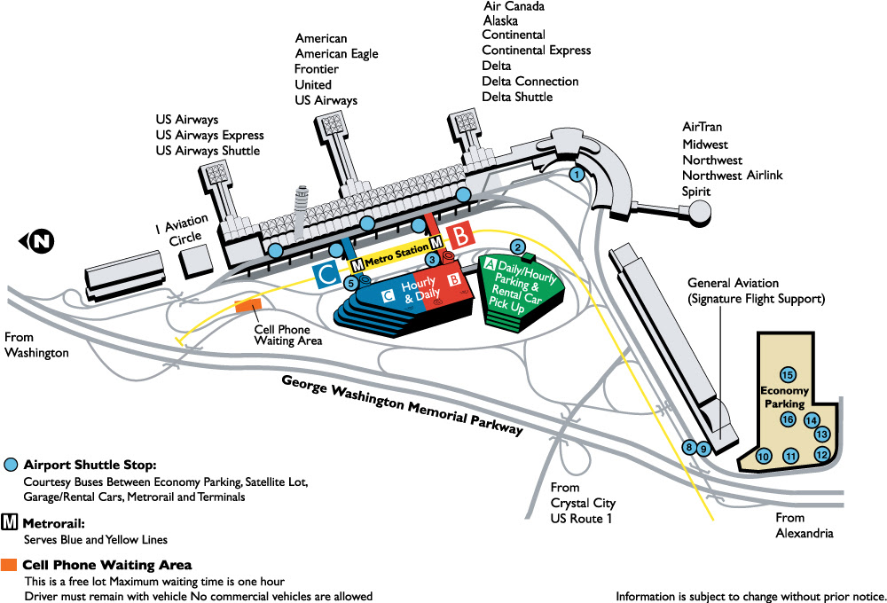 Dca Airport Diagram