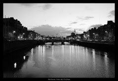 Crépuscule sur Dublin