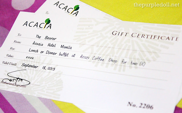 Acaci Buffet GC