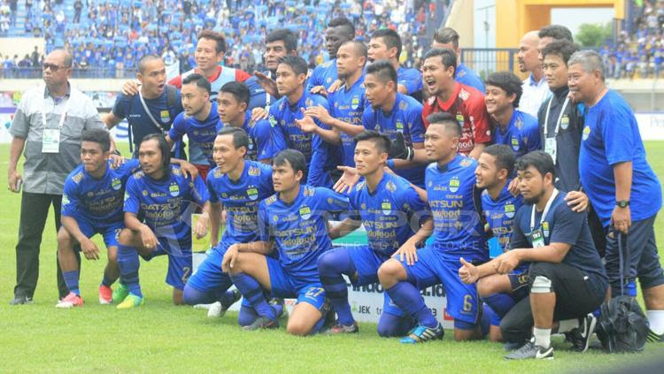 Indosport - Skuat Persib Bandung.