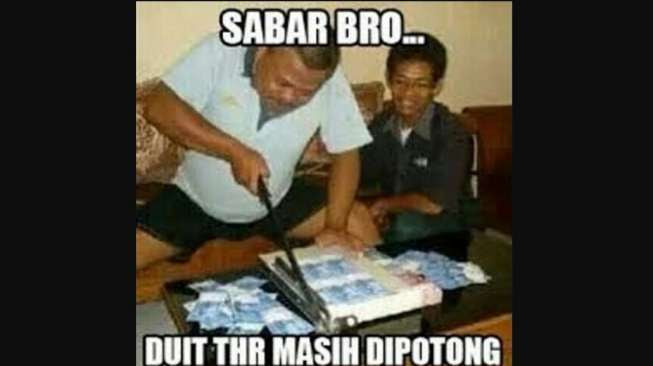 Dapatkan Gambar Kocak Meme Thr Belum Cair Ini Bikin Anda Gregetan Terbaru by Kata Cinta