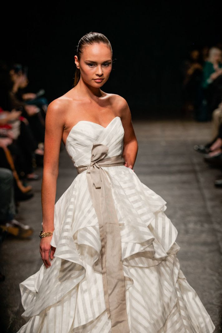 Celebrity Story On The Spot: Sheer Bridal Goodness from Hayley Paige ...