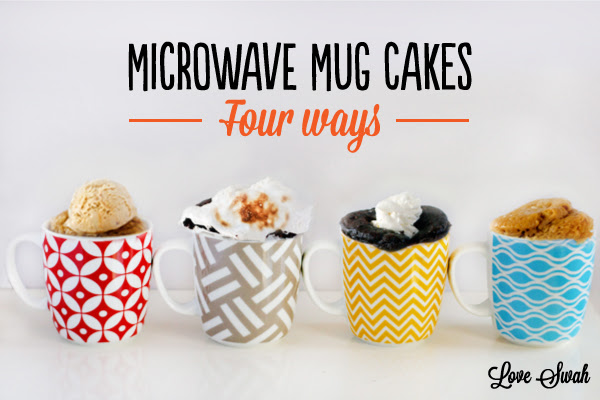 Microwave Mug Cakes - #1 Dark Chocolate - Love Swah - A ...