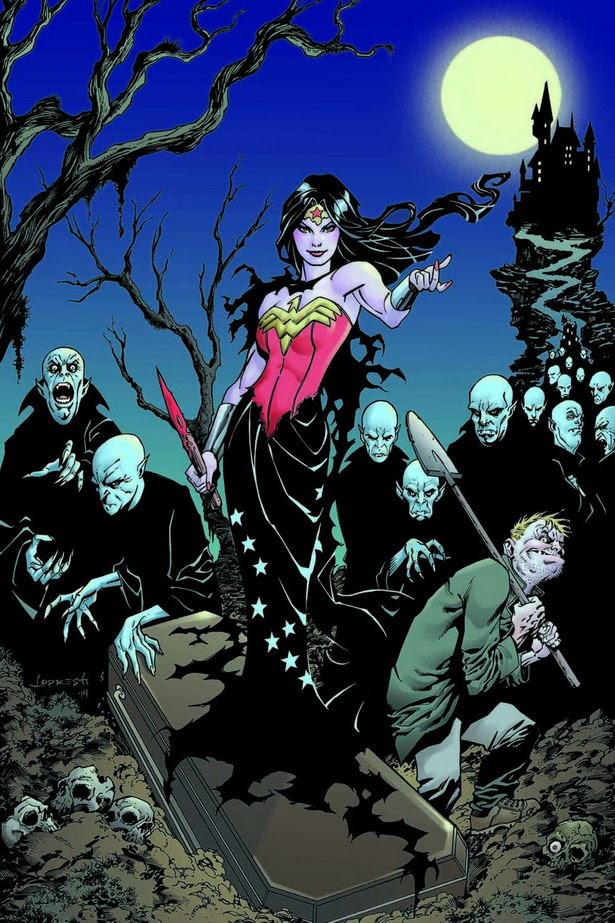 Homenaje a Buffy la Cazadora de Vampiros en WONDER WOMAN #35 por Aaron Lopresti Homenaje a Buffy la Cazadora de Vampiros en WONDER WOMAN #35 por Aaron Lopresti