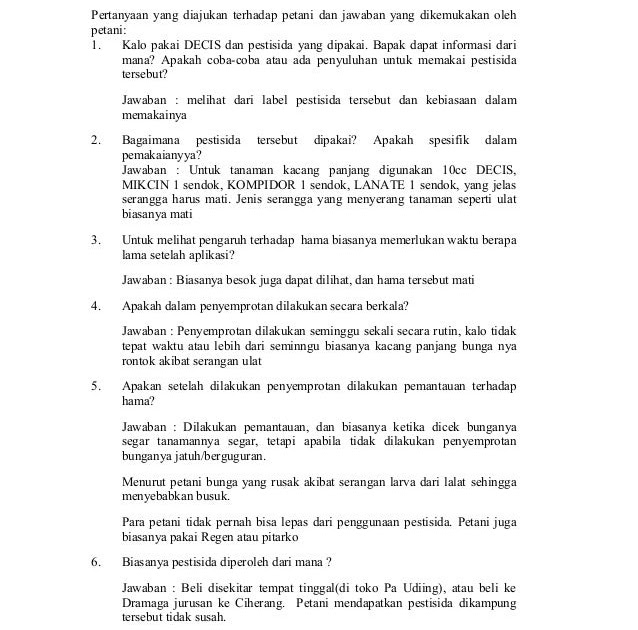 Contoh Wawancara Bahasa Jawa 5w 1h