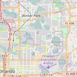 Orlando Zip Code Map