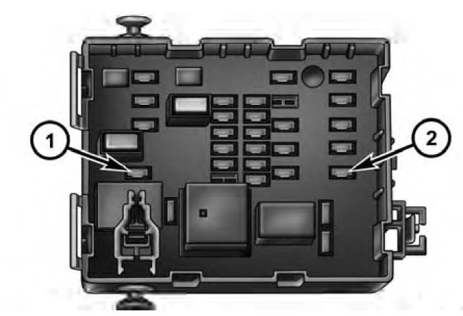 2012 Chrysler Town And Country Fuse Box Diagram