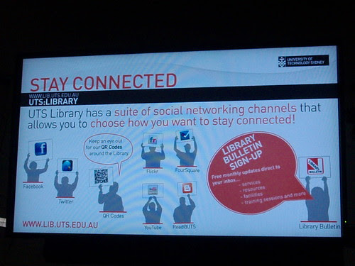Ways of connecting with UTS library