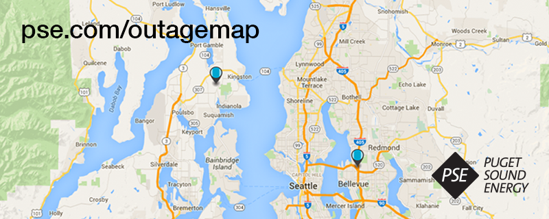 Puget Sound Energy Outage Map Kitsap County
