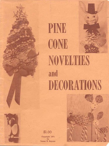 Pine Cone craft booklet, 1971