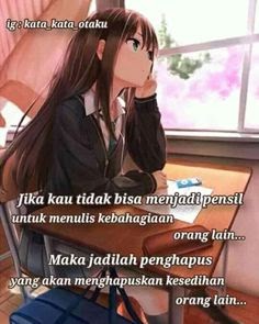  Foto  Kata Kata  Anime Romantis  Kata  Mutiara