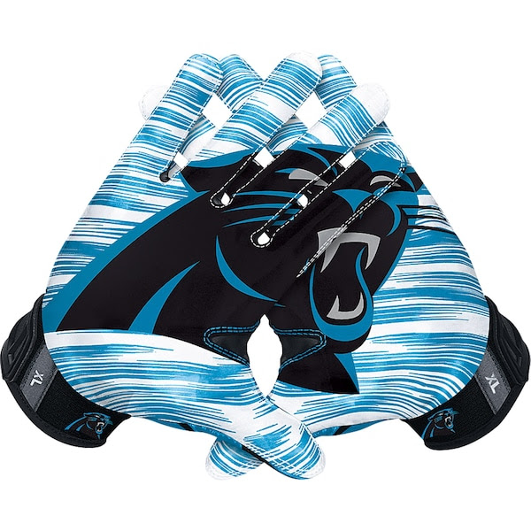 Mens Carolina Panthers Nike NFL Vapor Jet 3.0 Authentic Gloves NFLShop.com Mens Carolina Panthers Nike NFL Vapor Jet 3.0 Authentic Gloves NFLShop.com