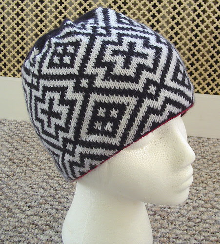 Sage's hat and mitten set - hat