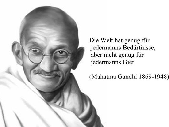 Weise Zitate Gandhi
