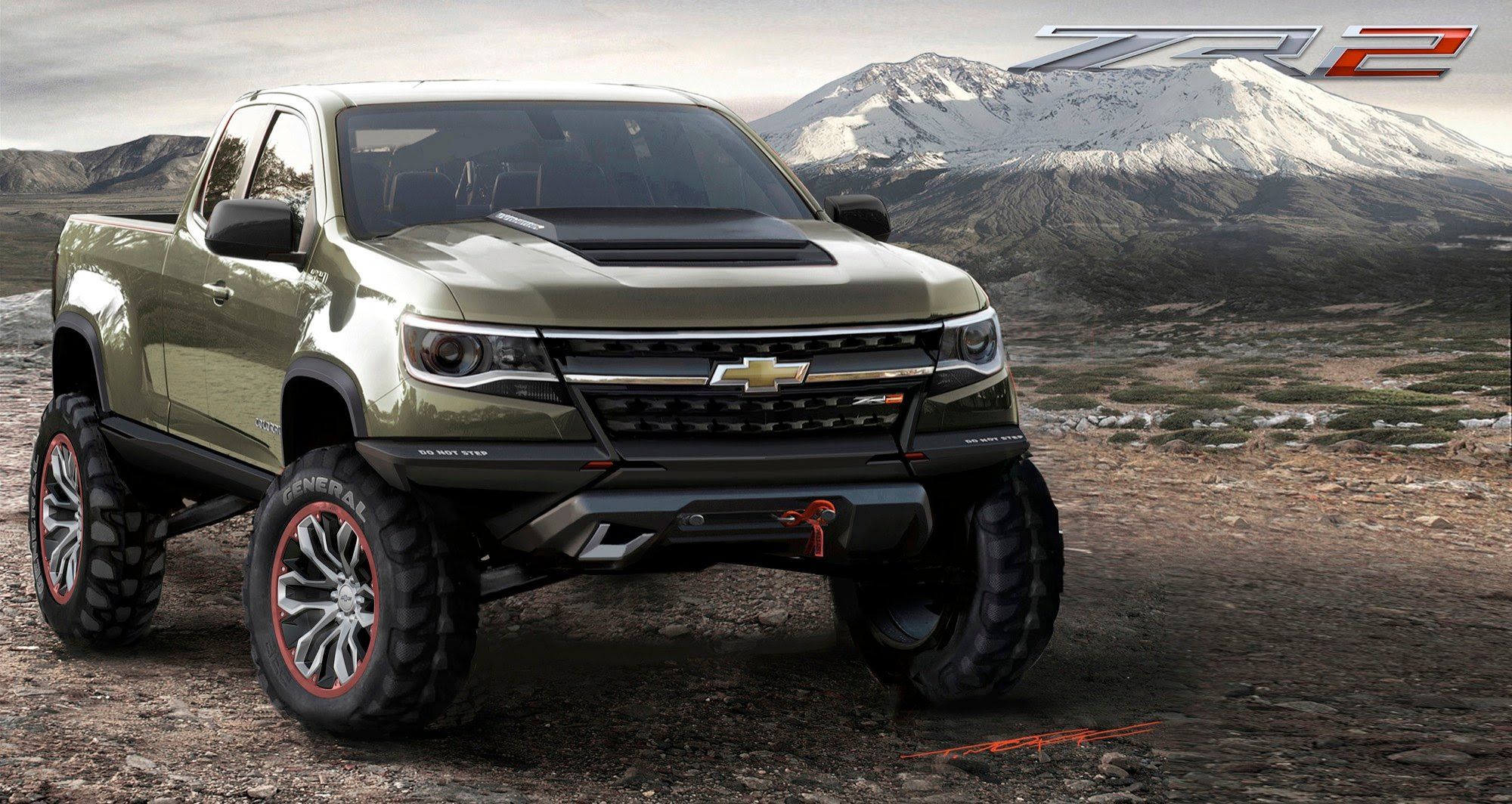 2015 Chevrolet Colorado ZR2 Concept | GM Authority 2015 Chevrolet Colorado ZR2 Concept | GM Authority
