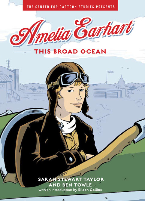 Amelia Earhart: This Broad Ocean (w/ Sketch)