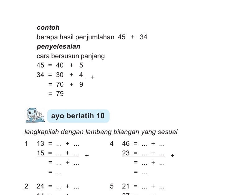 Soal Perkalian Bersusun Kelas 2 Sd docx - soalkunci