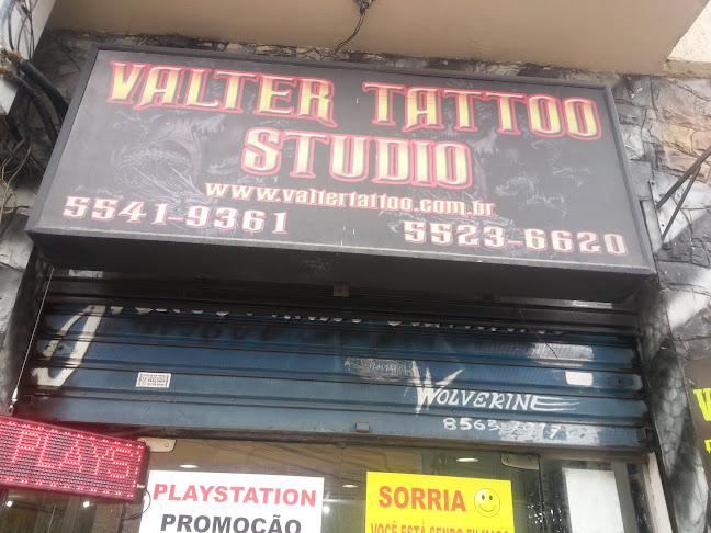 Valter Tattoo Studio curso de tatuagem e piercing, venda de materiais - Estúdio de tatuagem