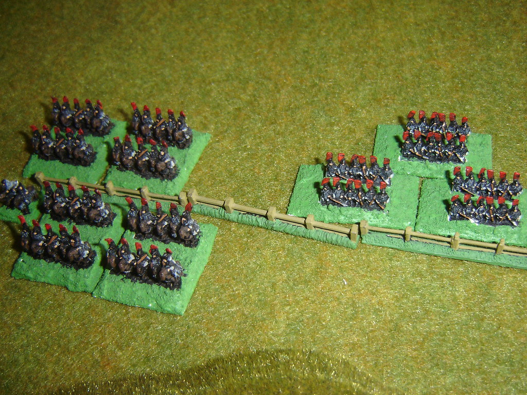 Takeda force their way through palisade